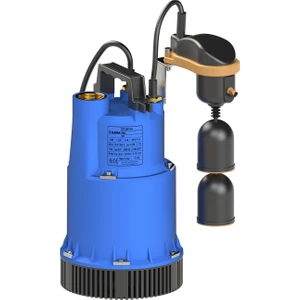 SDF13A 1 kw 1.3 HP 2900 D/D 220/230 volt Monofaze Asansör Flatörlü Drenaj Dalgıç Pompası (10 m Kablo+A.Flatörlü)