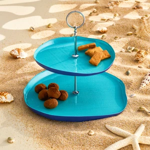 Voyage Cam Katlı Kurabiyelik 28 cm / 21 cm