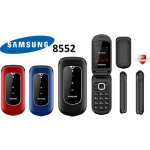 8552 Tuşlu Telefon lacivert Kırmızı