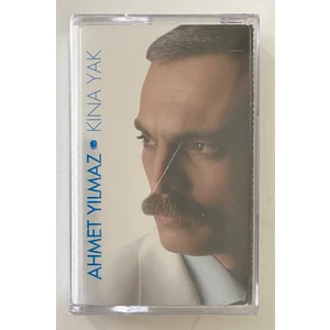 Ahmet Yılmaz Kına Yak Kaset (Jelatininde Sıfır Orjnal Dönem Baskı Kaset)