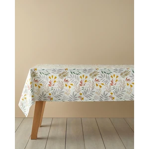 English Home Flowery Pvc Masa Örtüsü Bej