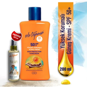 Eda Taşpınar Yüksek Korumalı Güneş Kremi SPF 50+ 200 ml