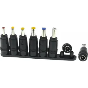 - 8 Li Set - Dc 5.5x2.1 mm Çevirici Konnektör - Adaptör Ucu Çevirici Set - Yax1