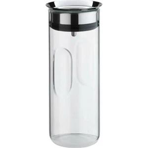 Motion Gümüş Kapaklı Cam Karaf  800 ml