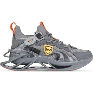 NORTH WILD Greed Erkek Sneakers - Gri-Oranj
