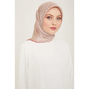 Çiçek Desenli Sura İpek Eşarp 24Ya9115 36 83