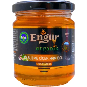 Engür Organik Bal Engür Organik Süzme Çiçek Balı 250 gr