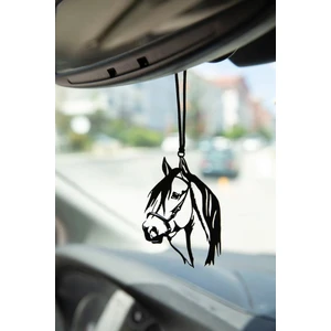 Araba Süsü Metal At Dikiz Aynası Süsü Hediyelik Eşya Oto Aksesuar