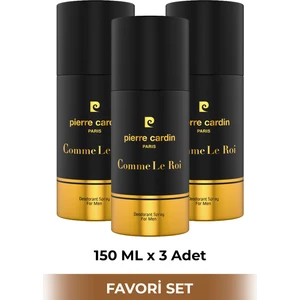 Pierre Cardin Comme Le Roi 150 Ml Erkek 3'Lü Deodorant Seti Stcc021265