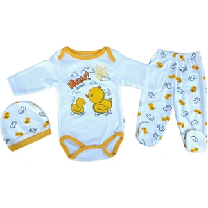 Minibird Baby Baby Bliss, Civciv Figürlü 3'lü Bebek Takımı