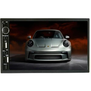 Go 3377 7 Inch Double Teyp Carplay Andorid Auto BLUETOOTH/USB/4X60W/GERI Görüş Kamerası