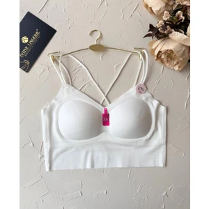 Intive Lingerie Carma Arkası Çapraz Dekolte Ice-Silk Balensiz Dikişsiz Push-Up Ithal Spandex Sütyen/büstiyer