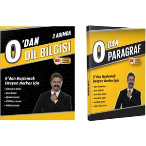 Rüştü Hoca Yayınları 0’dan Dil Bilgisi ve 0’dan Paragraf Soru Bankası