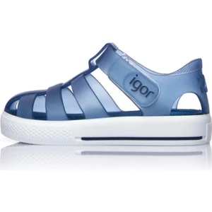 Star Kaymayı Önleyen Flex Foam Cırtlı Şeffaf Sandalet Unisex Çocuk SANDALET S10171 U
