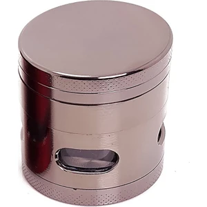 Mini Boy Gri Renk 40 mm. Grinder Herbal Parçalayıcı pt96gr