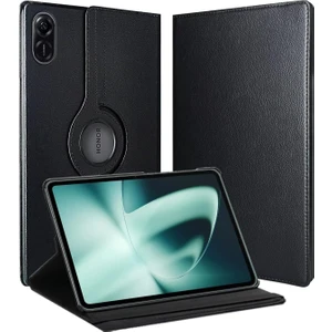 TEKNETSTORE Honor Pad X9 11.5 Inç Uyumlu 360° Dönebilen Uyku Modlu Standlı Pu Deri Tablet Kapaklı Kılıf