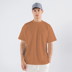 Friday Offset Soft Erkek Yavru Ağzı %100 Pamuk Bisiklet Yaka Ekstra Oversize Tişört