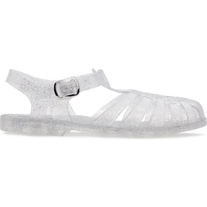 Kadın Şeffaf Bilekten Bantlı Sandalet