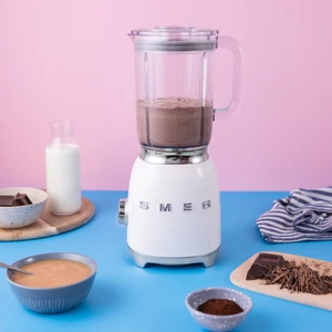 Smeg 50's Style Retro Krem Smoothie Blender BLF03CREU 