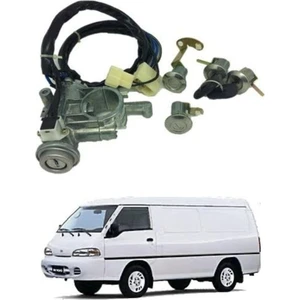 Aktan Oto Market Hyundai H100 Kontak ve Kapı Kilit Seti Komple Minibüs 1994-2006