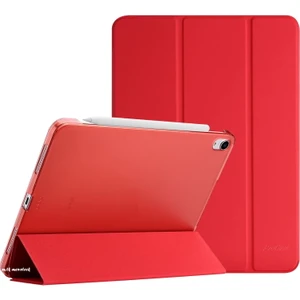 M.TK Moveteck Apple Ipad Air 11 Inç 2024 Air 6. Nesil Uyumlu Kılıf Akıllı Smart Uyku Modlu Standlı Şeffaf Smart Kapaklı A2899, A2900