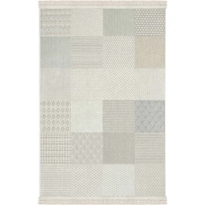 Cool Halı Ares 8806 Bej Halı Salon Halısı Patchwork Halı