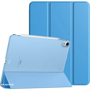M.TK Moveteck Apple Ipad Air 11 Inç 2024 Air 6. Nesil Uyumlu Kılıf Akıllı Smart Uyku Modlu Standlı Şeffaf Smart Kapaklı A2899, A2900