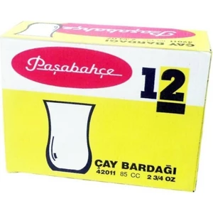 42011 85 cc Kahveci Çay Bardağı 12 Adet