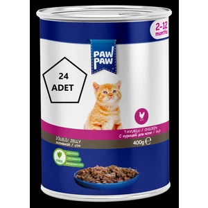 Tavuklu Yavru Kedi Konservesi 400GR 24'lü