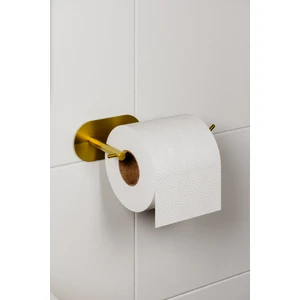 Zift Unique Ömür Boyu Paslanmaz Çelik Gold Tuvalet Kağıdı Askısı , Yapışkanlı Wc Kağıdı Asacağı , Wc Askılık
