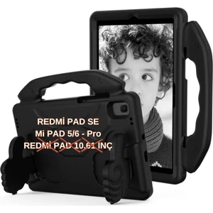 Xiaomi Redmi Pad SE / Mi Pad 5 / Mi Pad 6 / Pro Kılıf Tutmalı Standlı Silikon Case