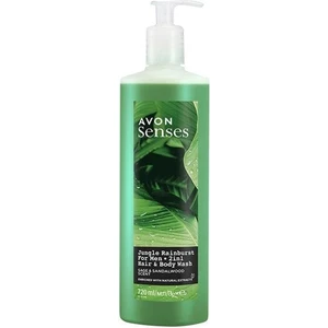 Senses Jungle Rainburst 2 sii 1 Arada Saç ve Vücut Şampuanı 720 ml