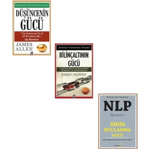 Düşüncenin Gücü - Bilinçaltının Gücü - NLP Zihin Kullanma Gücü - 3 Kitap