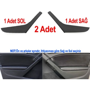 Golf 6 Iç Kapı Kolu Tutamağı Sağ-Sol - 2 Adet
