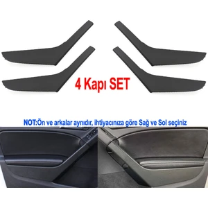 Golf 6 Iç Kapı Kolu Tutamağı 4 Adet Tam Set