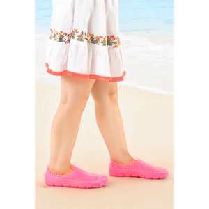 Kiko Kids Elin Günlük Deniz Havuz Kız Çocuk Plaj Ayakkabısı Pembe