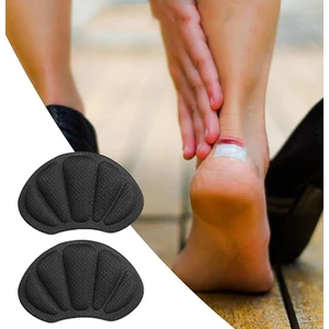 Topuk Koruma, Numara Küçültme ve Ayakkabı Vurma Önleyici Ped ( Siyah )