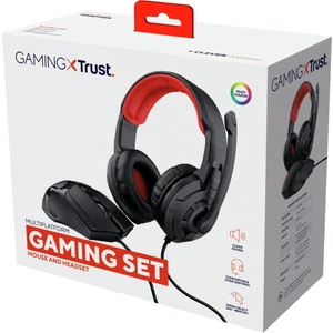 Gaming Kulaklık ve Fare Içeren 2’si 1 Arada Oyun Seti - Siyah