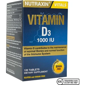 Vitamin D3 120 Tablet