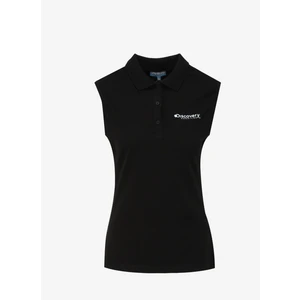 Discovery Expedition Siyah Kadın Basic Polo T-Shirt D4SL-TST3036