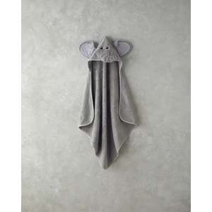 English Home Elephant Pamuklu Bebe Havlu 75X75 cm Gri