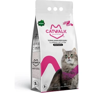 Catwalk Bebek Pudralı İnce Taneli Kedi Kumu  5 Lt.