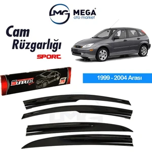 Mega Oto Market [brand] Ford Focus 1 1999 - 2004 Arası Mugen Tip Cam Rüzgarlık Sunplex