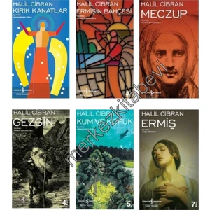 Kırık Kanatlar - Ermişin Bahçesi - Meczup - Gezgin - Kum ve Köpük - Ermiş - 6 Kitap - Halil Cibran