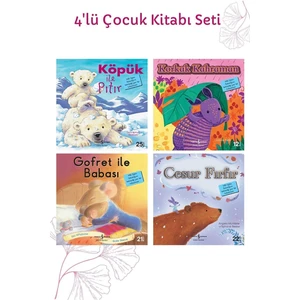 İş Bankası Kültür Yayınları Işbankası-Köpük ile Pıtır + Korkak Kahraman + Gofret ile Babası + Cesur Fırfır 4'lü Set