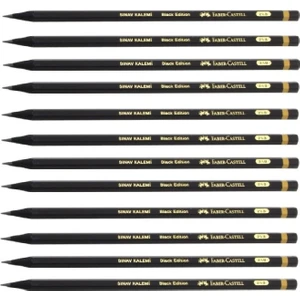 Black Edition 2,5b Sınav Kalemi Kurşun Kalem (12 Adet)