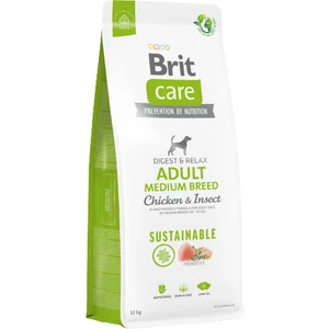 Brit Care Sustainable Adult Medium Tavuk ve LarvaProteinli Yetişkin Köpek Maması 12 Kg