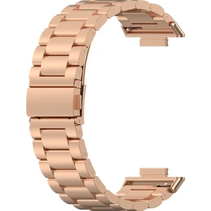 Huawei Watch Fit 2 Kordon Metal Dizayn KRD04 Kordon