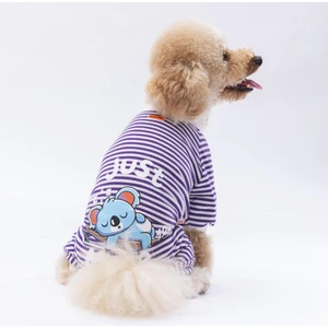 Mor Just More Kedi Köpek Pijaması - Kedi Köpek Tulumu - Kedi Köpek Kıyafeti