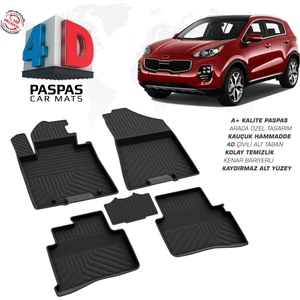 Kia Sportage 4d Havuzlu Paspas 2016-2021 Arası